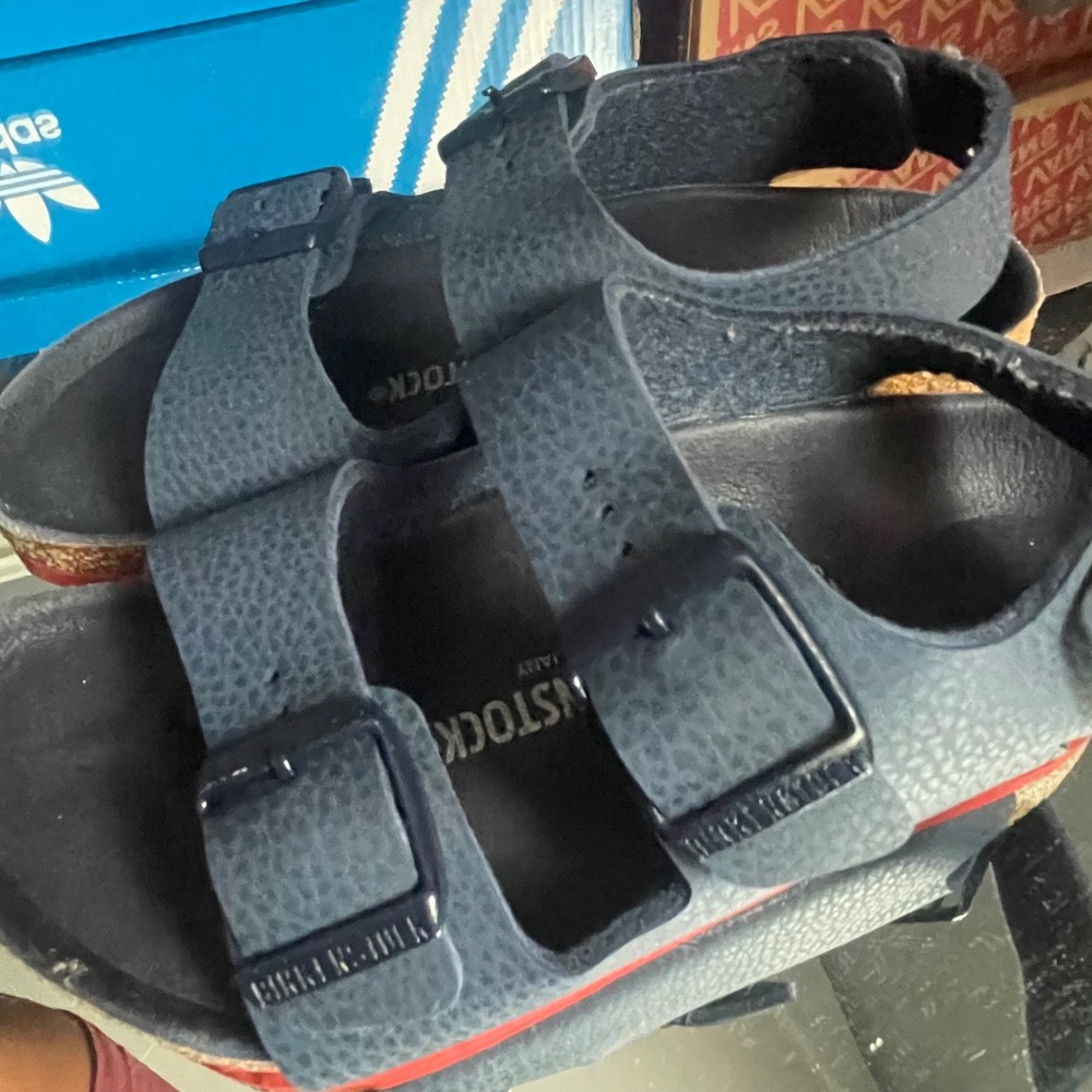 Milano Birko-Flor Desert Soil Blue Red